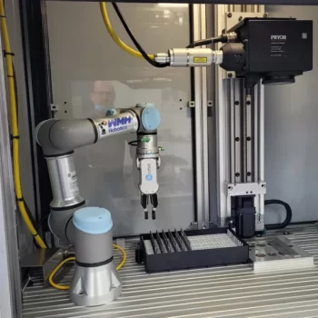 Pryor Robot Pick And Place Laser Marking Machine